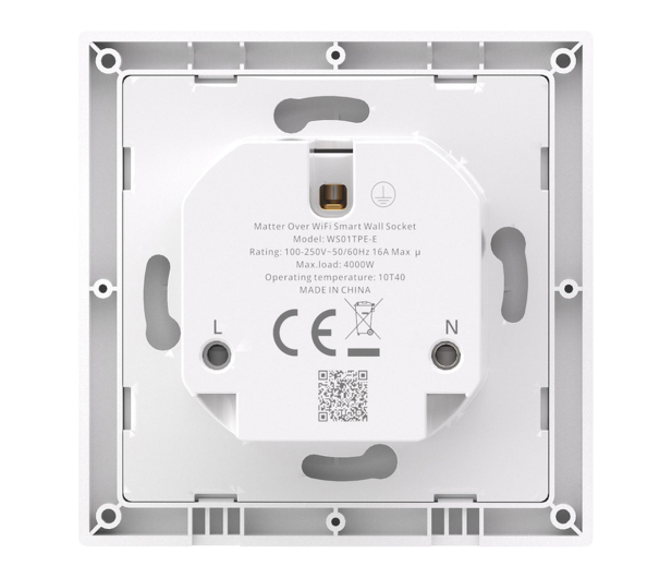 Sonoff Inteligentne gniazdko ścienne WS01TPE-E WiFi (typ E) - 1534486 - zdjęcie 5